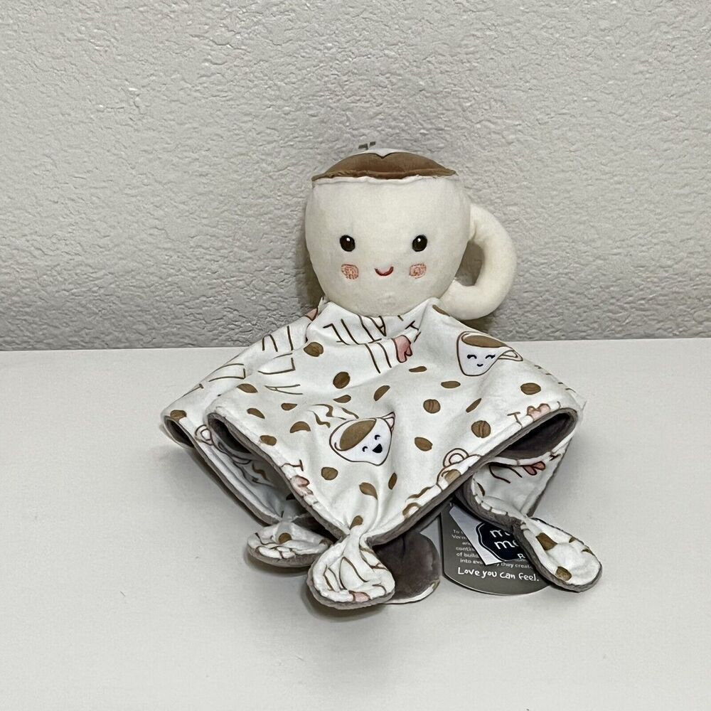 Mary Meyer Sweet Latte Coffee Soothie Security Blanket Lovey Lovie NWT
